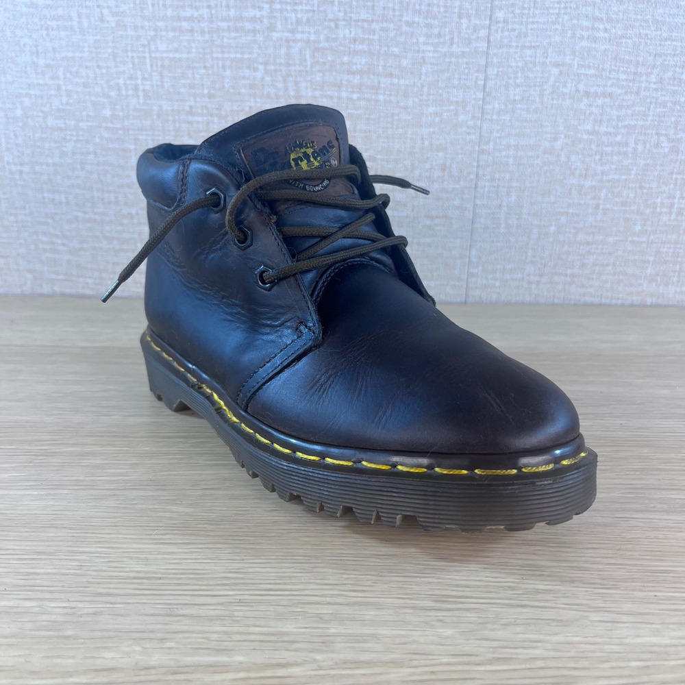 Dr. Martens 8057 Made in England Brown Leather Chukka Boots Mens 6 Womens 7 UK 5